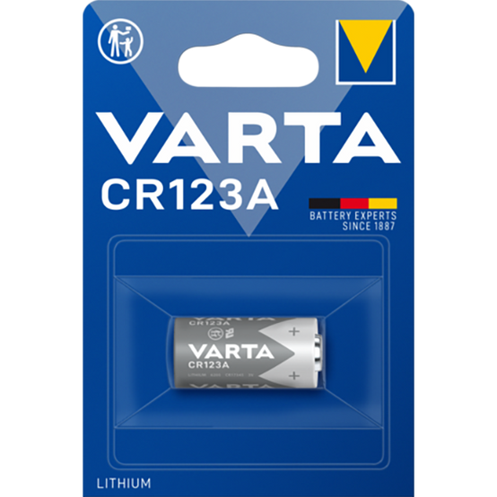PILE LITHIUM PHOTO VARTA CR123 X 1 - Image 1
