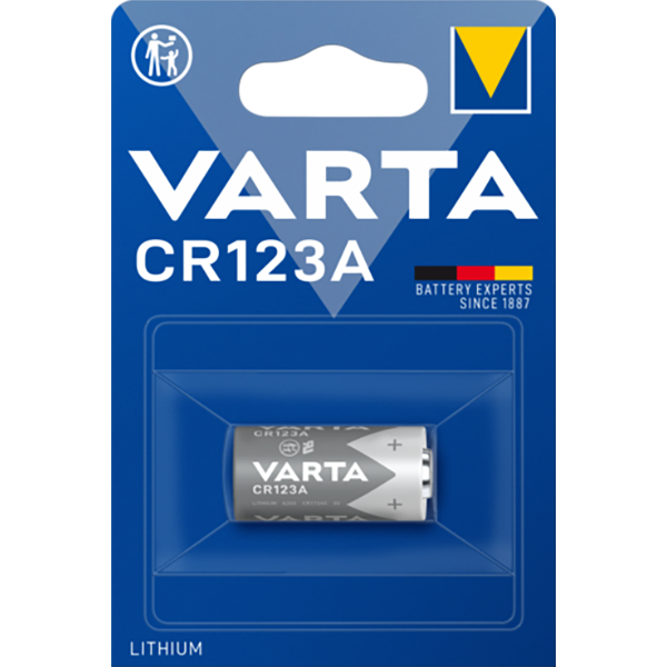 PILA LITIO FOTO VARTA CR123 X 1 - Imagen 1