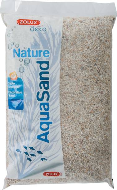 Zolux - Sol décoratif naturel quartz concassé blanc - ZOLUX