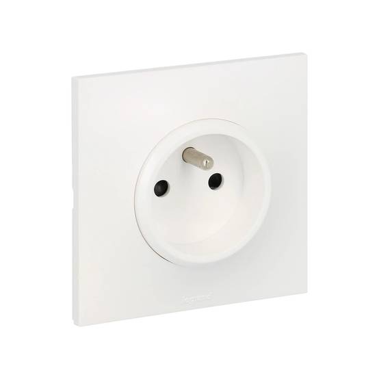 Prise de courant avec terre Neptune 16A blanc – LEGRAND - Image 3