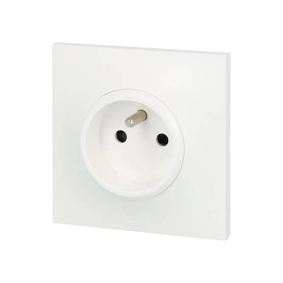 Prise de courant avec terre Neptune 16A blanc – LEGRAND - Image 2