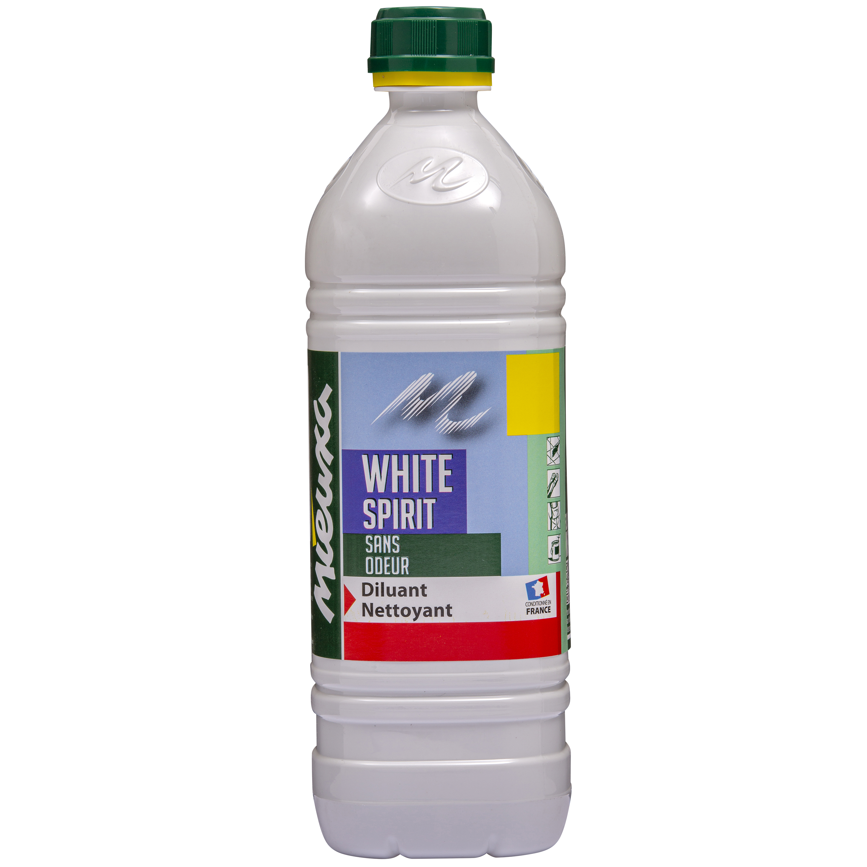 Diluant peinture et vernis blanc 1 L - WHITE SPIRIT - Image 2