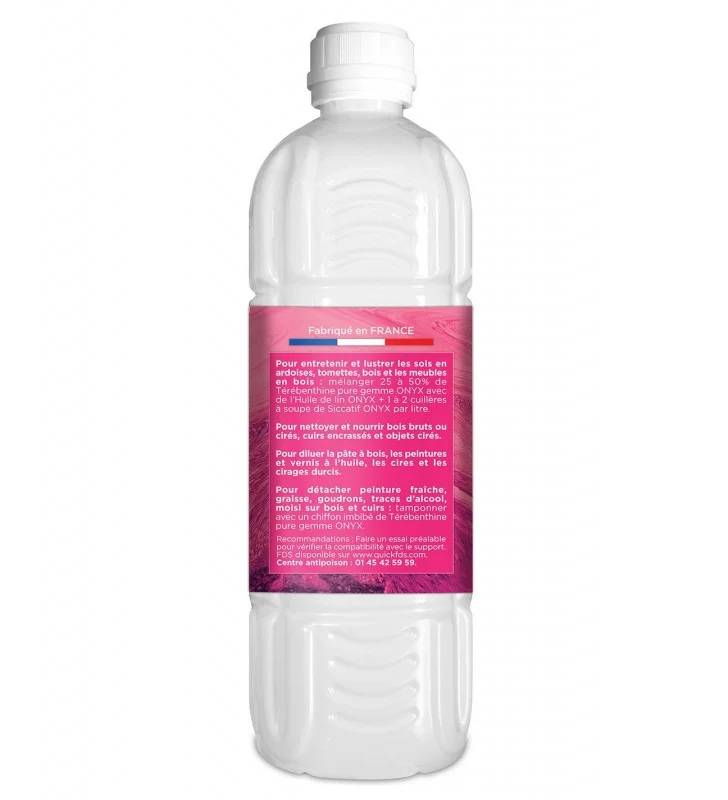 Essence de térébenthine pure bidon de 1 litre - ONYX - Image 3