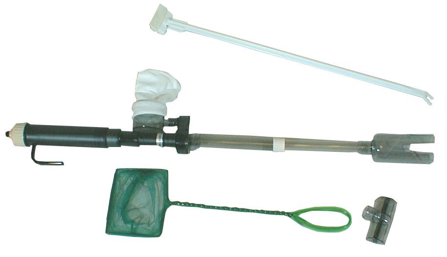 Zolux - Kit de nettoyage aquarium 3 accessoires telescopique – ZOLUX - Imagen 1
