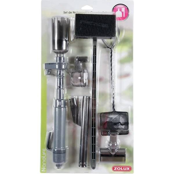 Zolux - Kit de nettoyage aquarium 3 accessoires telescopique – ZOLUX - Imagen 3
