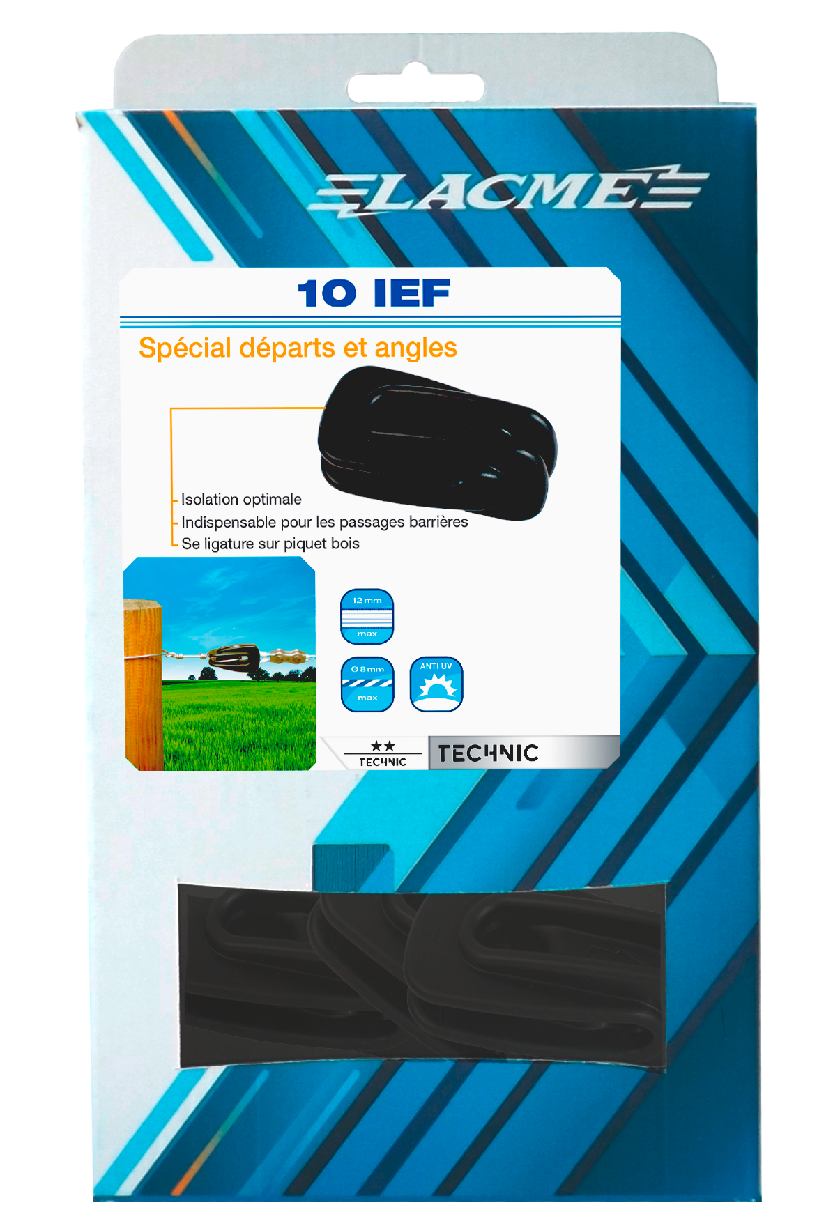Lacme - Isolateur IEF - Boîte x 10 - LACME - Image 1