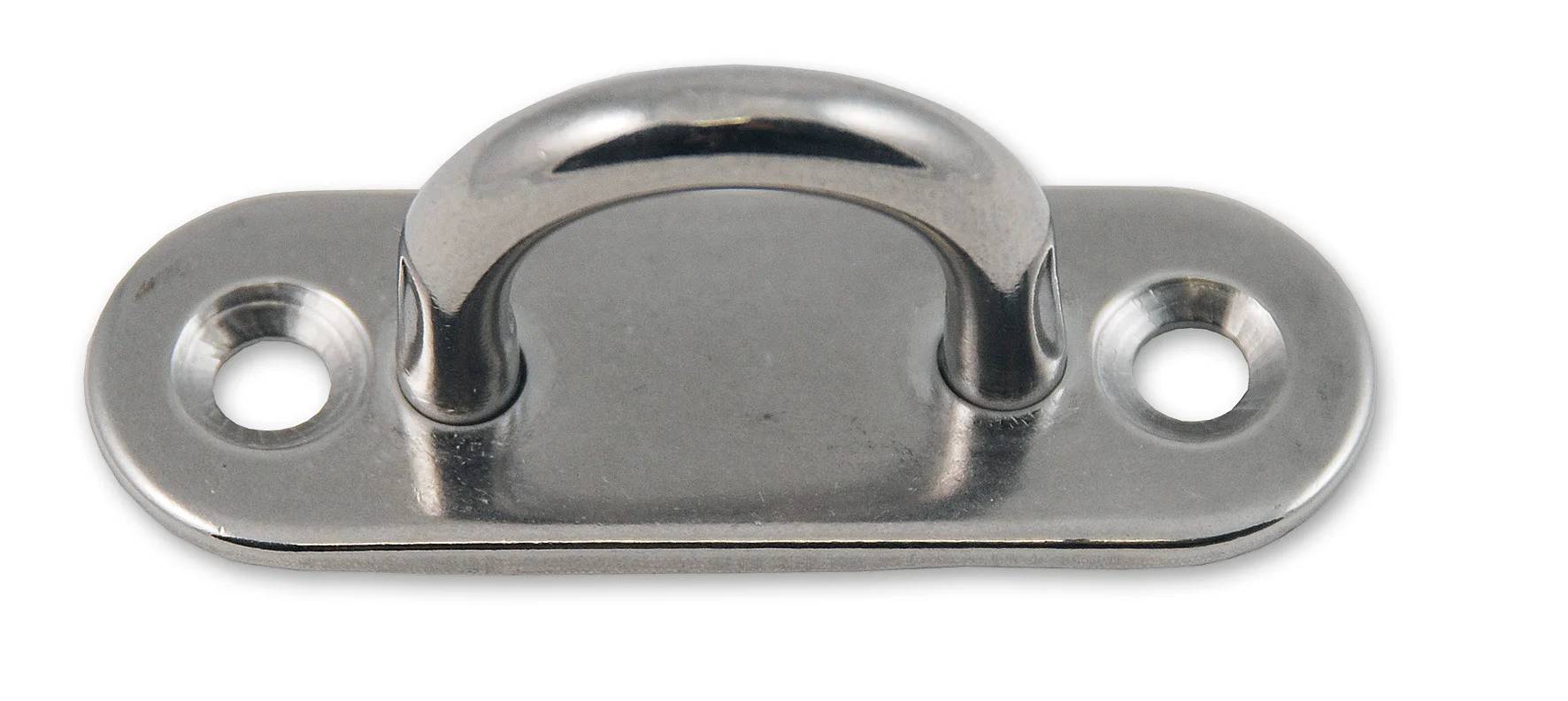 Lot de 2 platines à œil inox 410 kg 60 x 20 mm STANDERS - Image 3