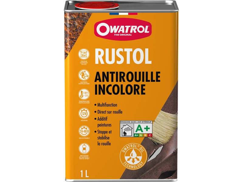 Protection antirouille extérieur intérieur incolore 1 l OWATROL