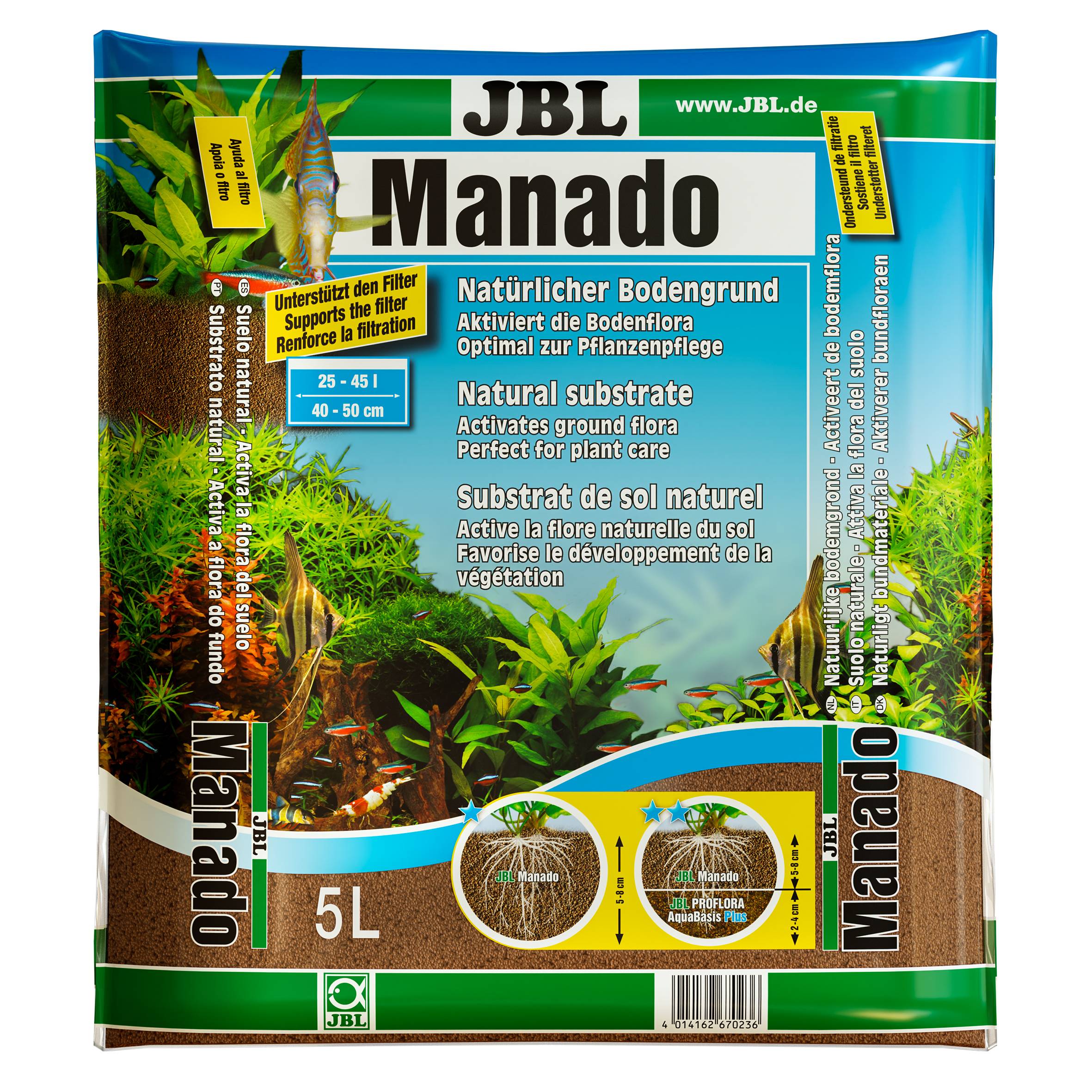 JBL - Substrat Naturel Manado - JBL - Imagen 1