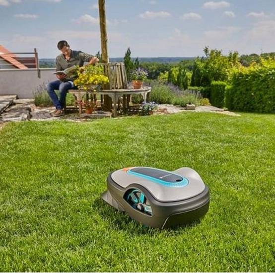 Tondeuse robot connecté Bluetooth Sileno Life 750m² - GARDENA - Image 8