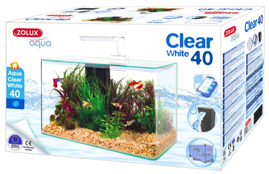 Zolux - Kit Aquarium Verre Blanc – ZOLUX