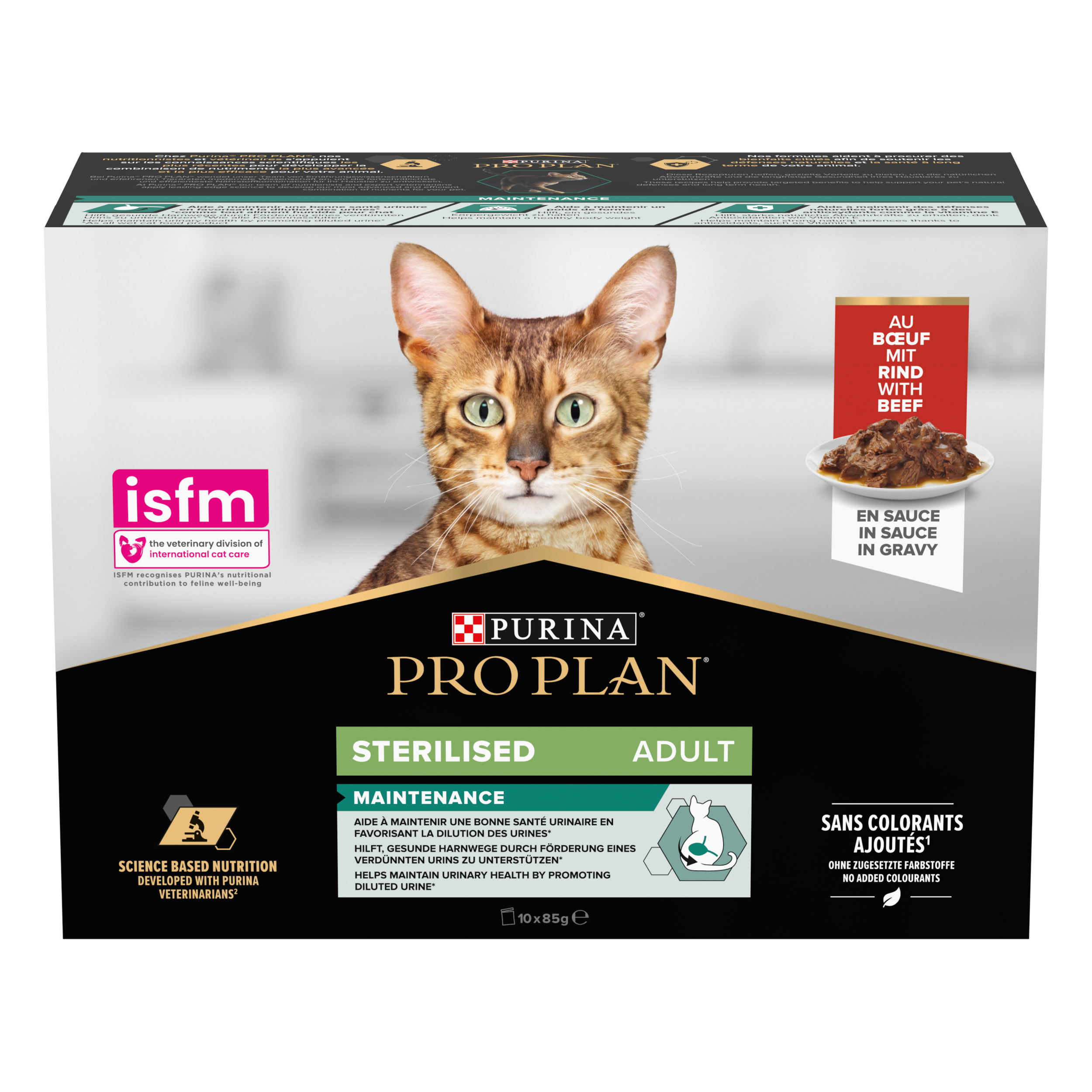 Purina Pro Plan - Paté gato Esterilizado ternera 85 g – PRO PLAN - Imagen 5