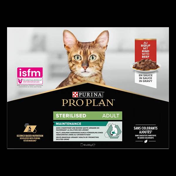 Purina Pro Plan - Patée chat Stérilisé boeuf 85 g – PRO PLAN - Image 7