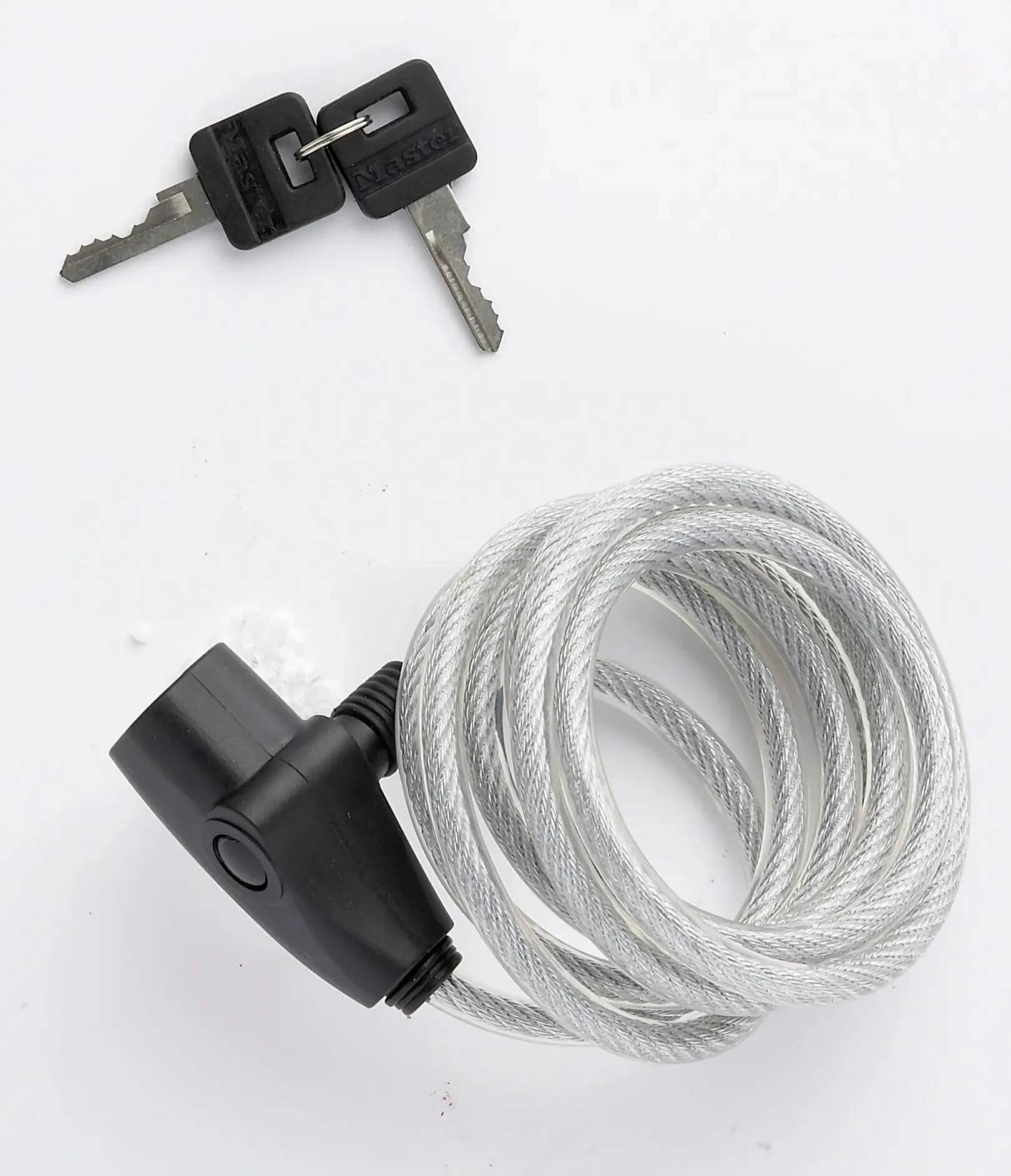 Câble antivol acier torsadé vinyle - MASTER LOCK - Image 3