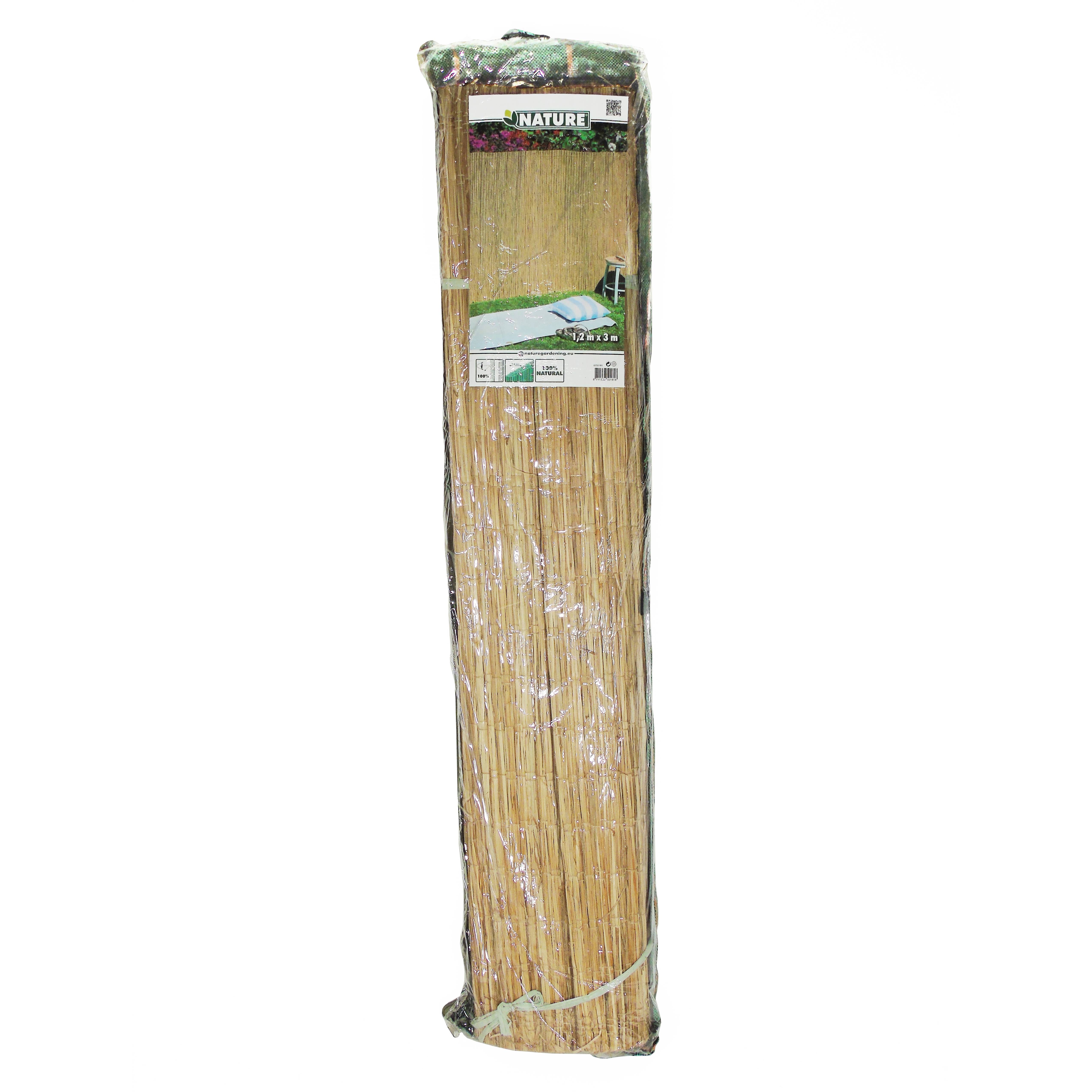 Canisse de Carex Naturel Beige Ø 6-7 mm L. 3 m H. 1,2 m - NATURE - Image 6