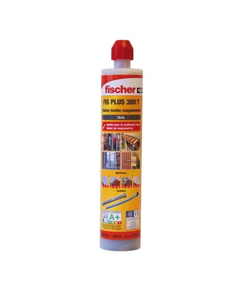Résine Scellement Polyester Gris 300 ml - FISCHER - Image 1