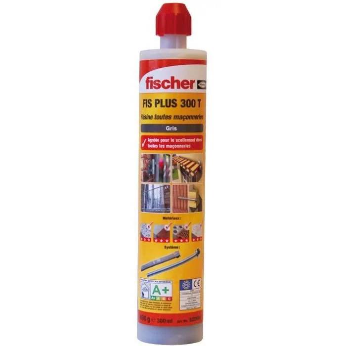 Résine Scellement Polyester Gris 300 ml - FISCHER - Image 2