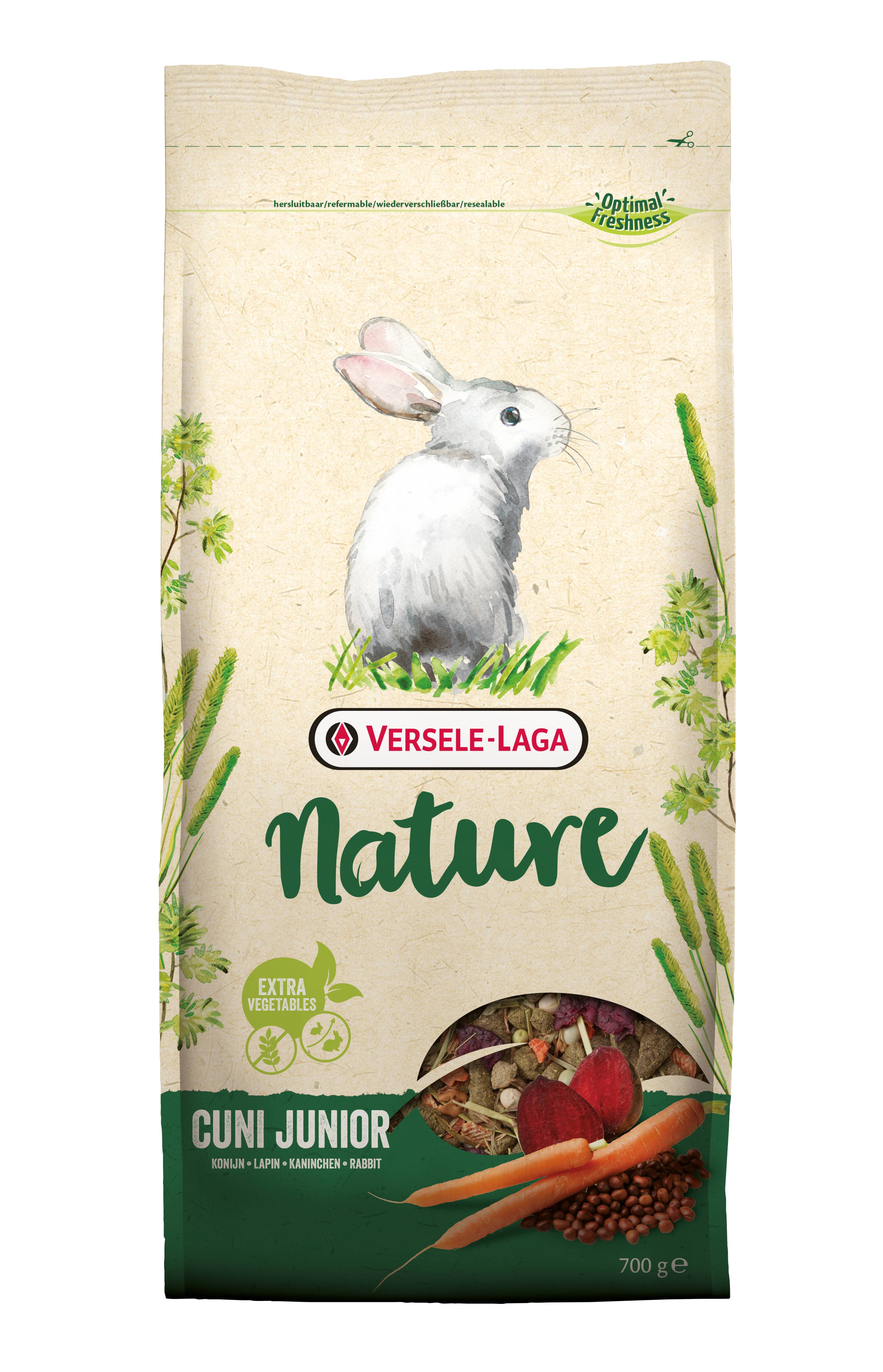 Versele Laga - Mélange Nature Cuni Lapin nain Junior 700 g Versele Laga