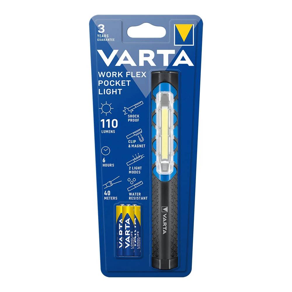 Torche professionnelle LED résistante eau chocs VARTA - Image 7