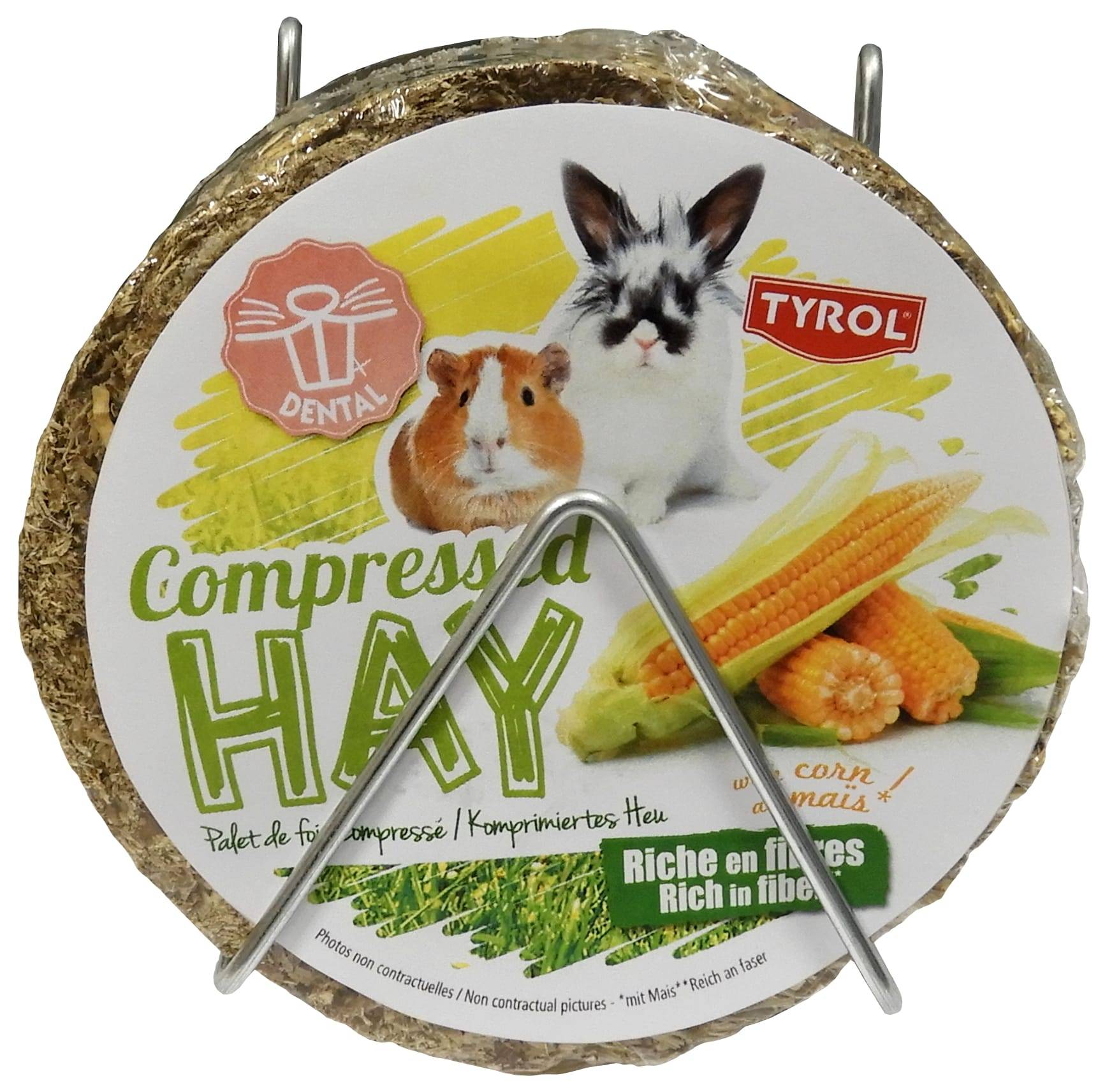 TYROL Palet De Foin Au Maïs Rongeurs 240G - Imagen 1
