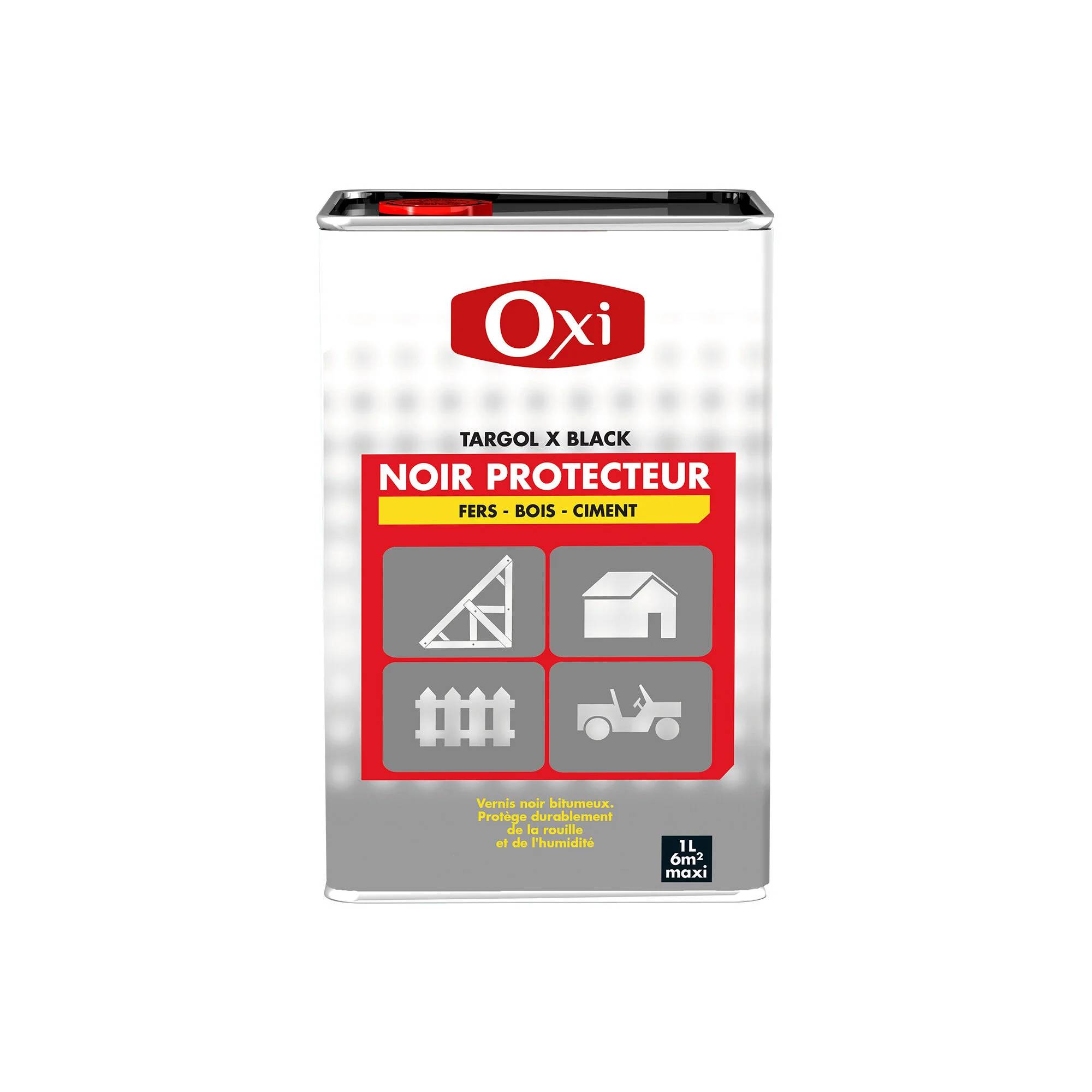 Vernis noir brillant bitumineux TARGOL X BLACK – OXI