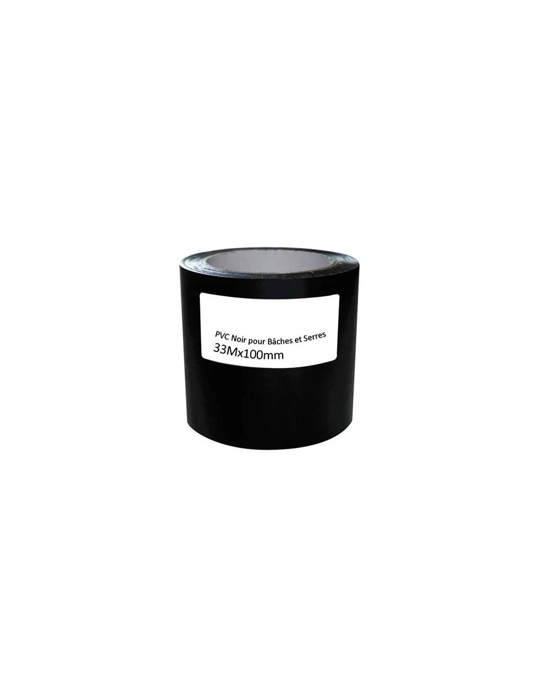 Adhésif de réparation bâches et serres noir 100 x 33 mm - GEKO