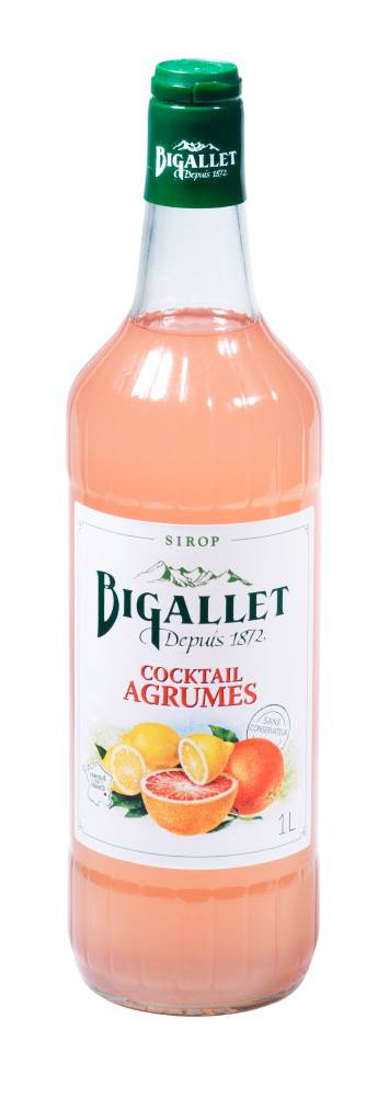 Bigallet - sirop bigallet cocktail agrumes 1l