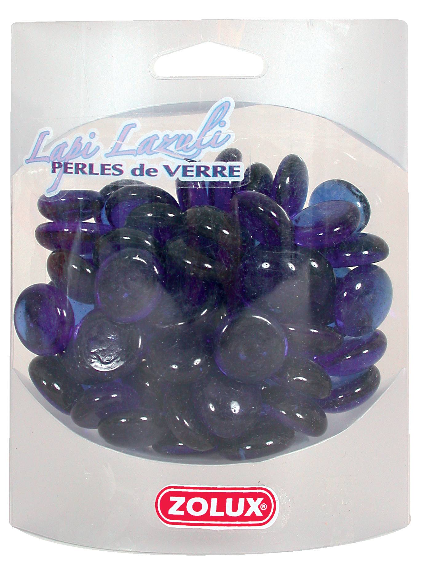Zolux - Perles verre lapis-lazuli - ZOLUX