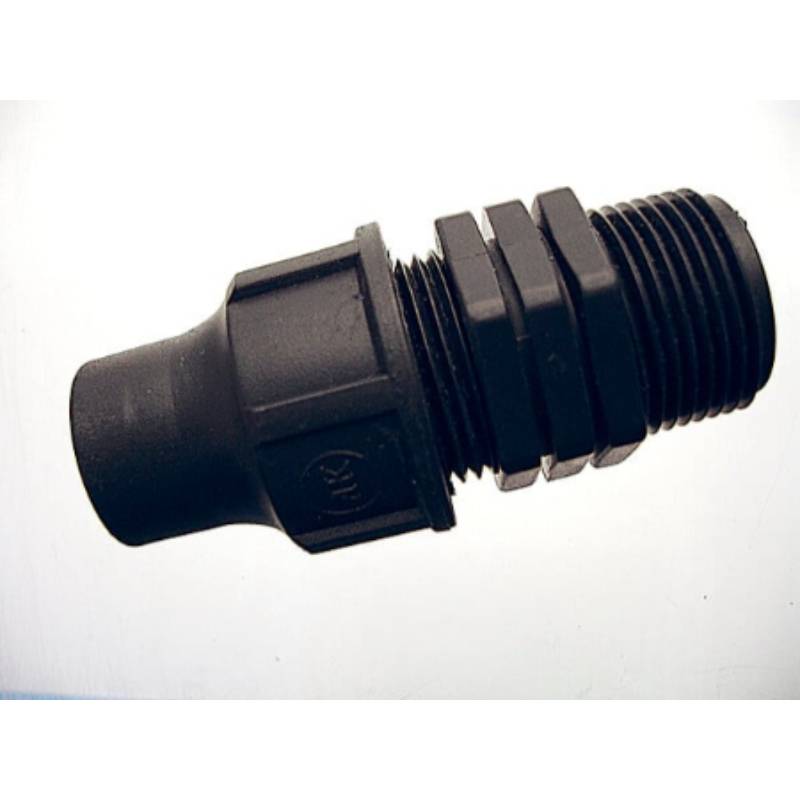 ACOPLAMIENTO DE COMPRESIÓN MACHO PARA PE GAG Ø13-16 MM - M20X27