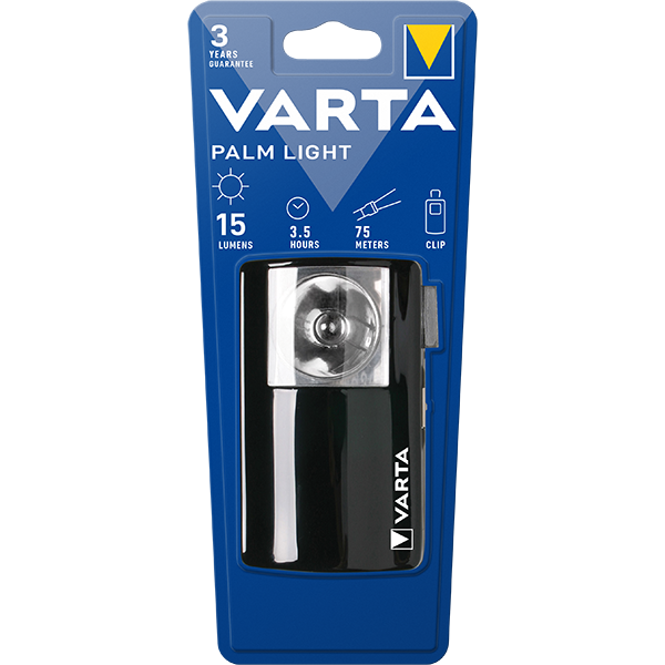 Lampe de poche métal clip ceinture VARTA - Imagen 1