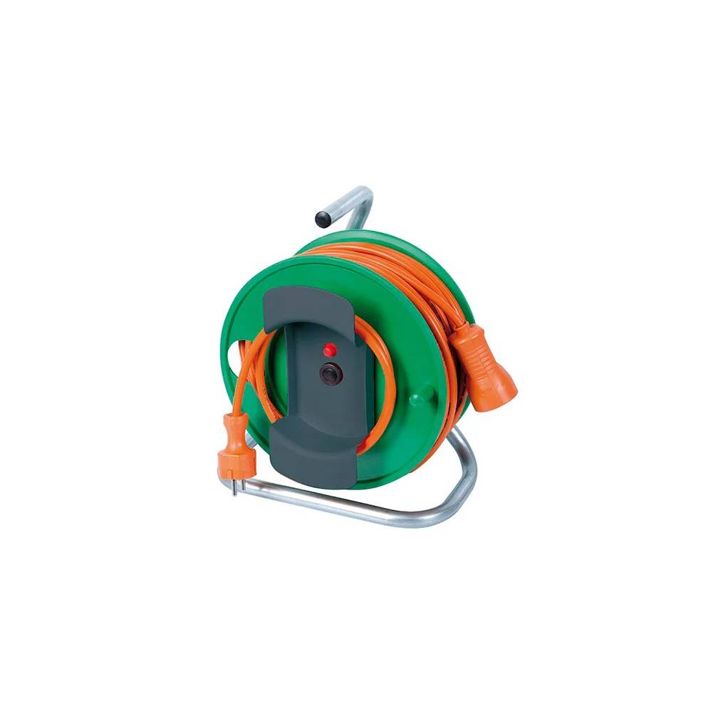 Ribiland - Enrouleur électrique 25 M Câble Orange Jardin Plastique H05Vv-F – RIBILAND - Imagen 2
