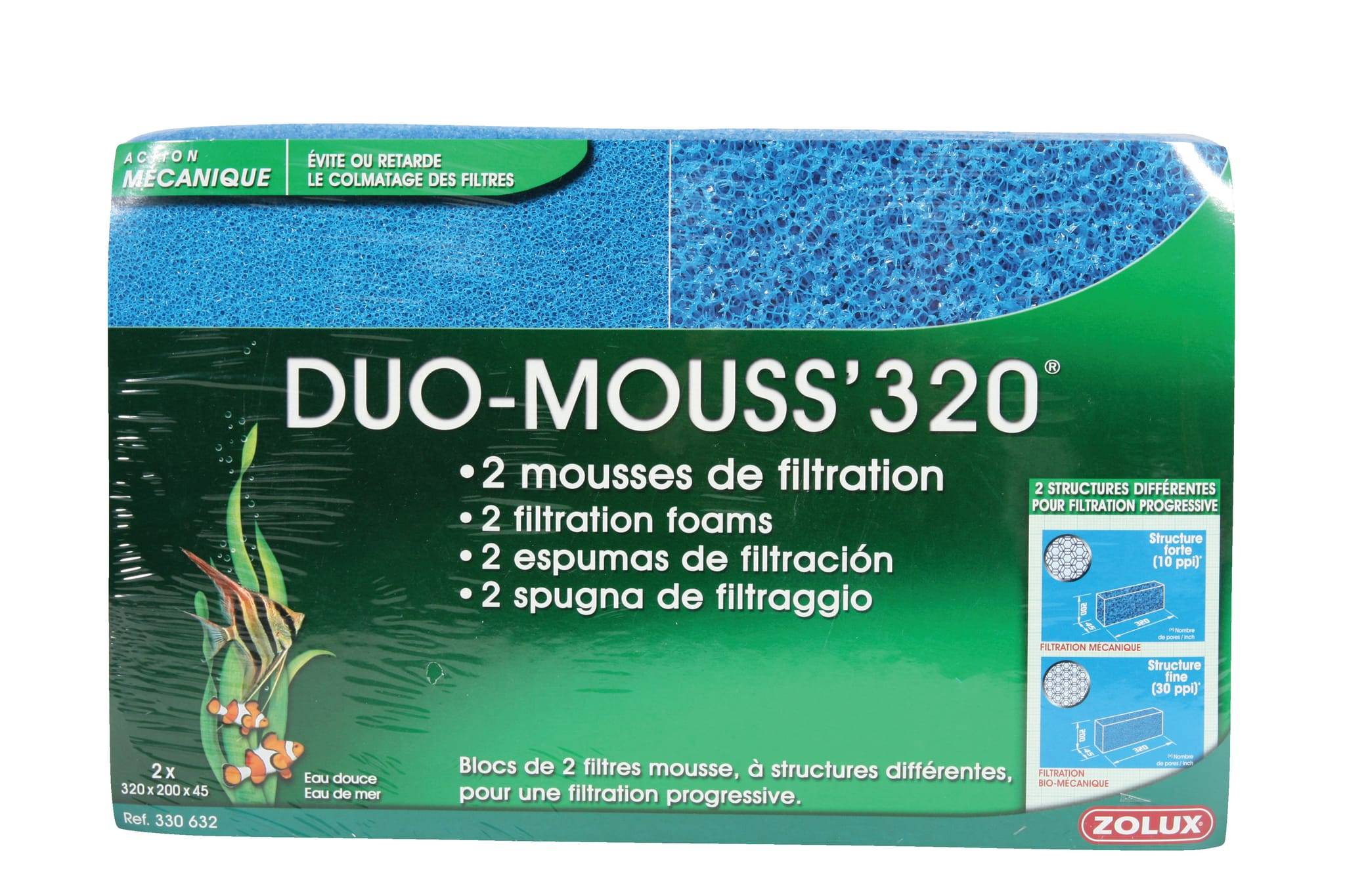 Zolux - Duo Mousse Filtration – ZOLUX