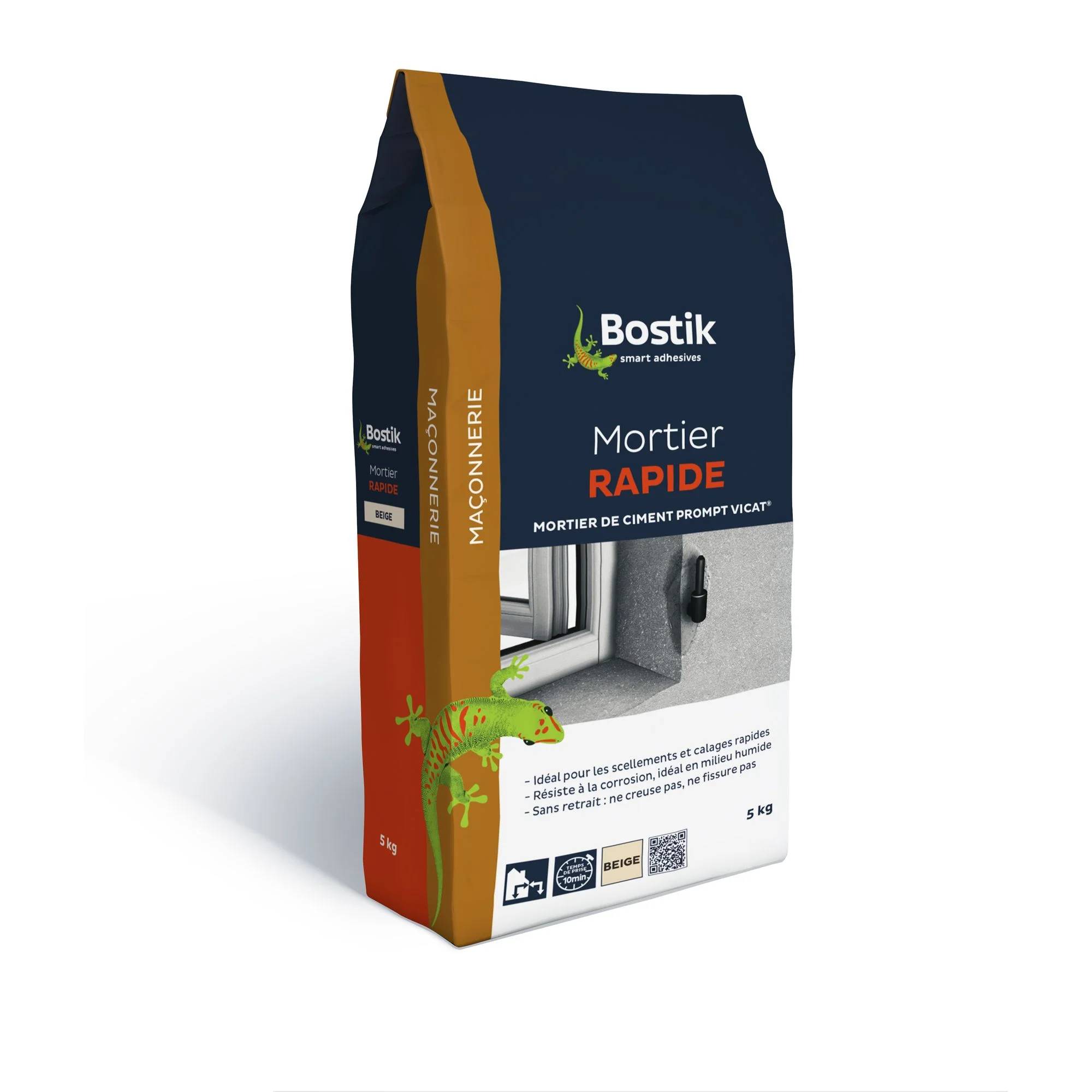Mortier rapide sac 5kg - BOSTIK - Image 1