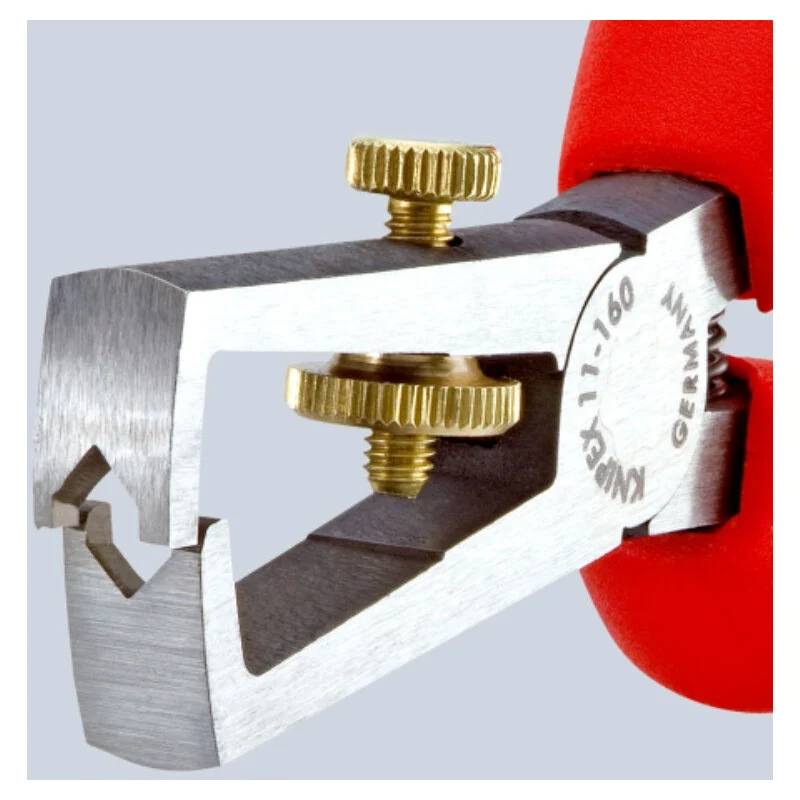 Pince à dénuder 160 mm poignées bi-matière - KNIPEX - Image 3
