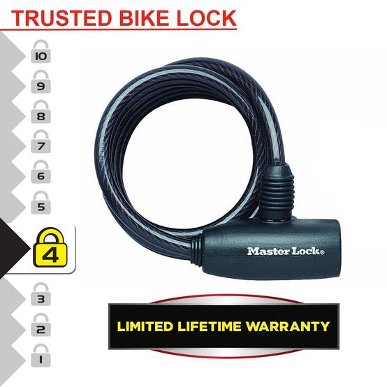 Câble antivol à clé - MASTER LOCK - Image 2