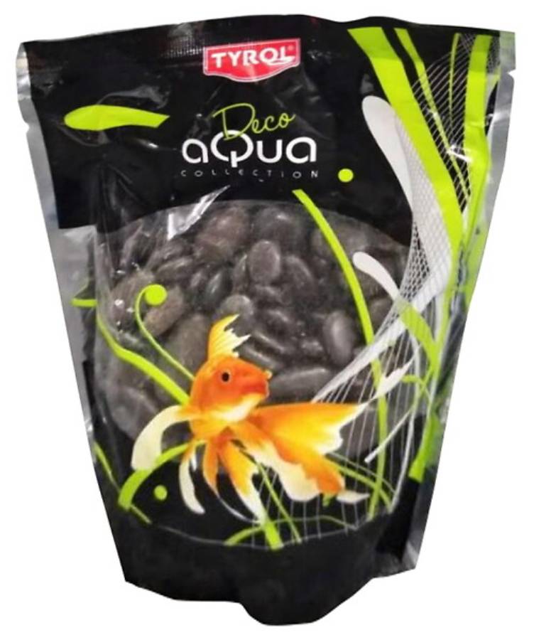 Galets De Rivière Naturels Noirs 1-2 cm 1 kg - TYROL