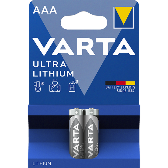 PILE PROFESSIONAL LITHIUM VARTA AAA X 2 - Image 1