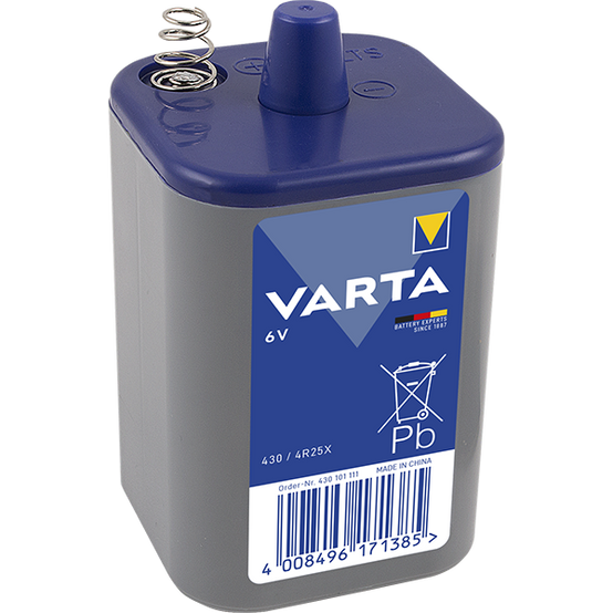 Pile de lanterne Professional chlorure de zinc 4R25X 6V - VARTA