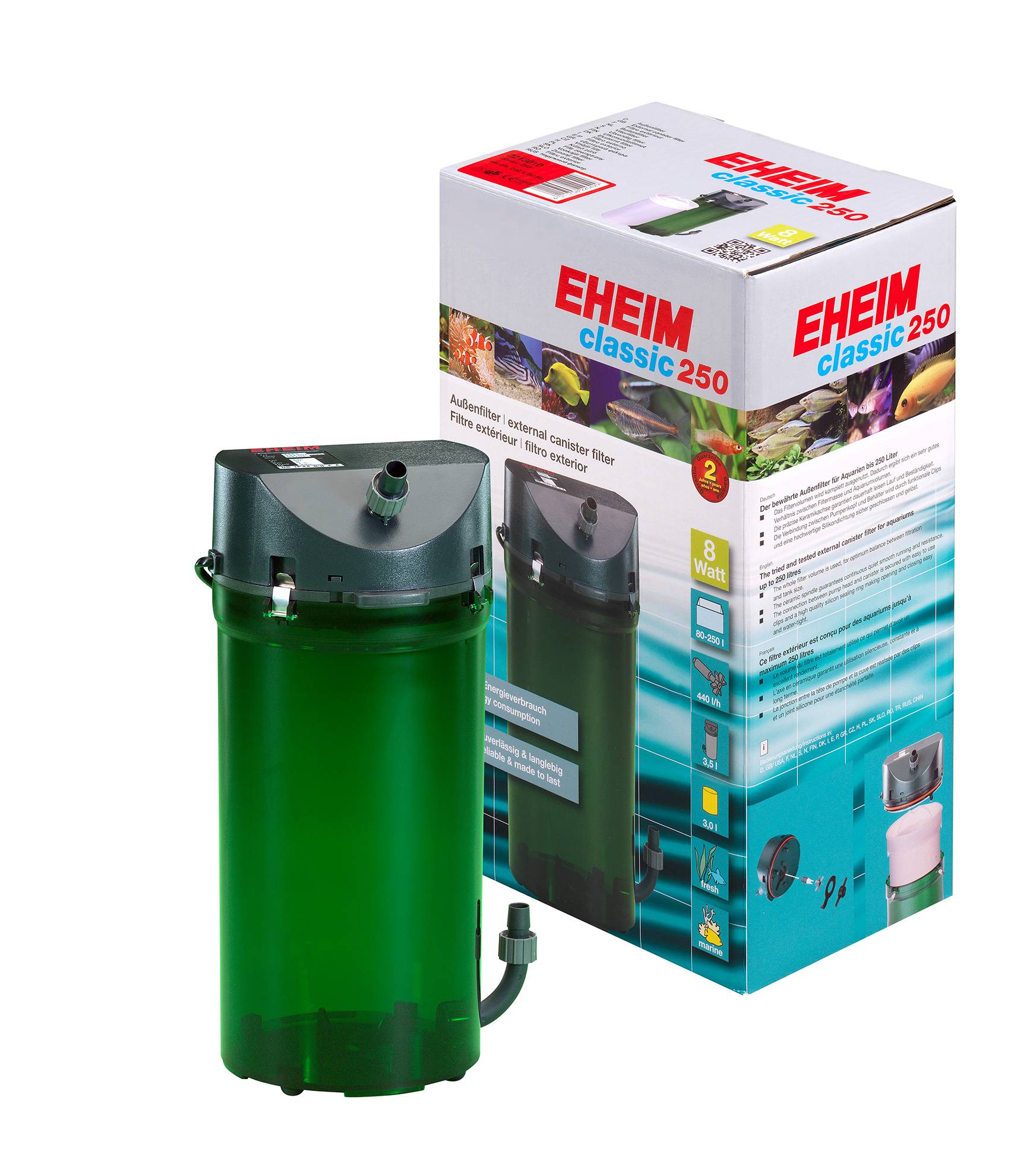 Eheim - Filtre extérieur classique aquarium 250 – EHEIM