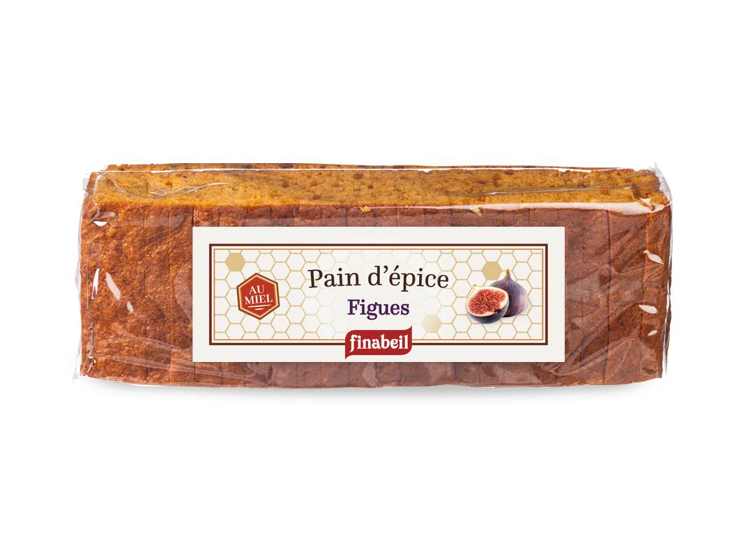 Finabeil - Pan de especias rebanado higos 300 g - Finabeil - Imagen 2