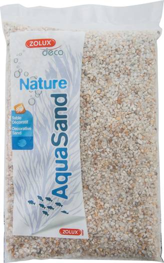 Zolux - Sol décoratif naturel quartz blanc – ZOLUX
