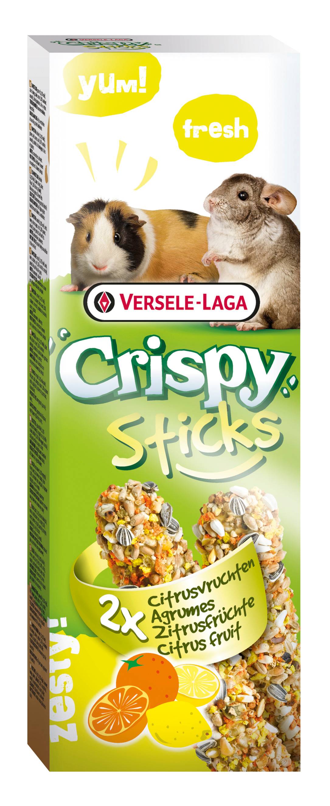 Crispy Sticks Cobaye-Chinchilla  2x55 gr - Imagen 1