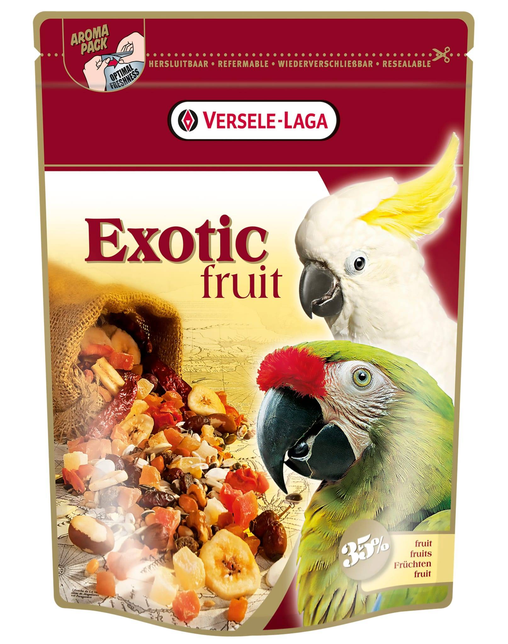 Versele Laga - Versele Laga - Mélange Exotic Fruit pour perroquets 600 g - Image 1