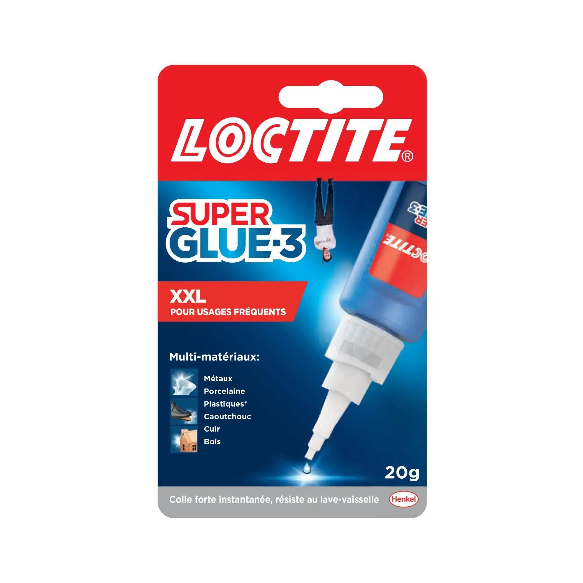 Colle instantanée LOCTITE Super Glue-3 XXL liquide 20 g