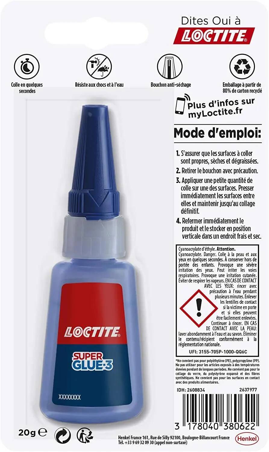 Colle instantanée LOCTITE Super Glue-3 XXL liquide 20 g - Image 6