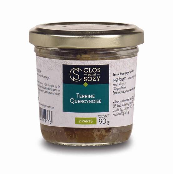 Clos Saint Sozy - Terrine Quercynoise 90 g - Clos Saint Sozy - Image 1