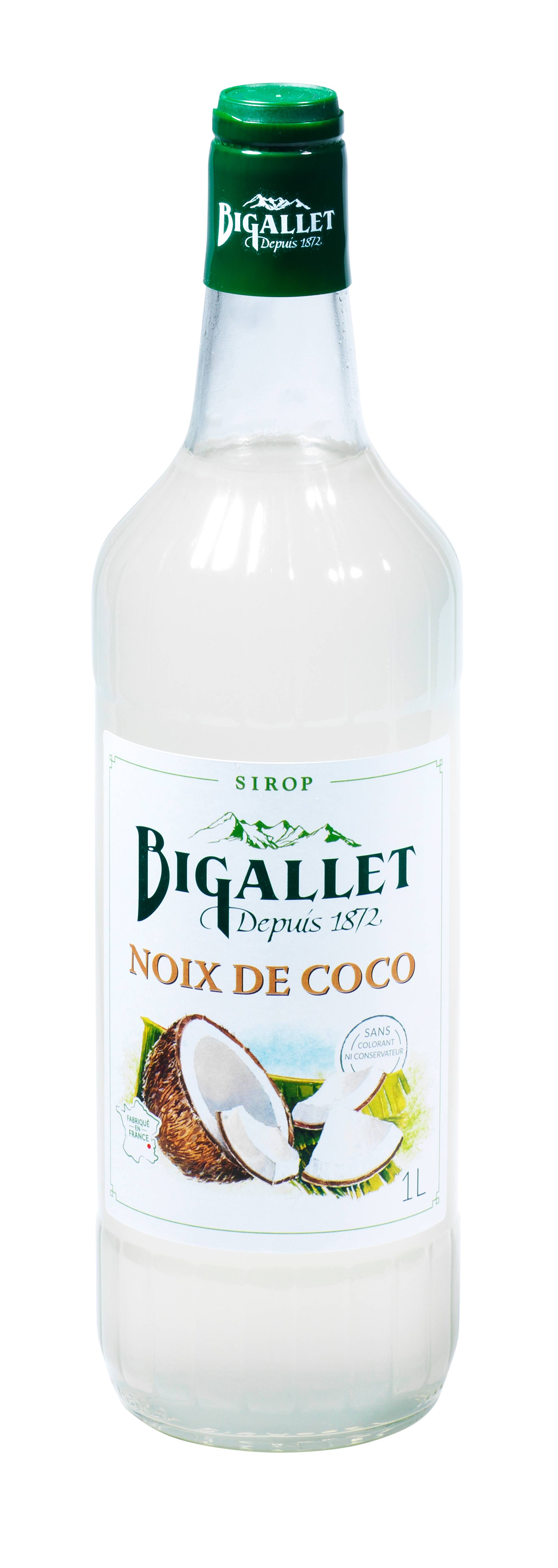 Bigallet - Jarabe de coco 1 L - Bigallet