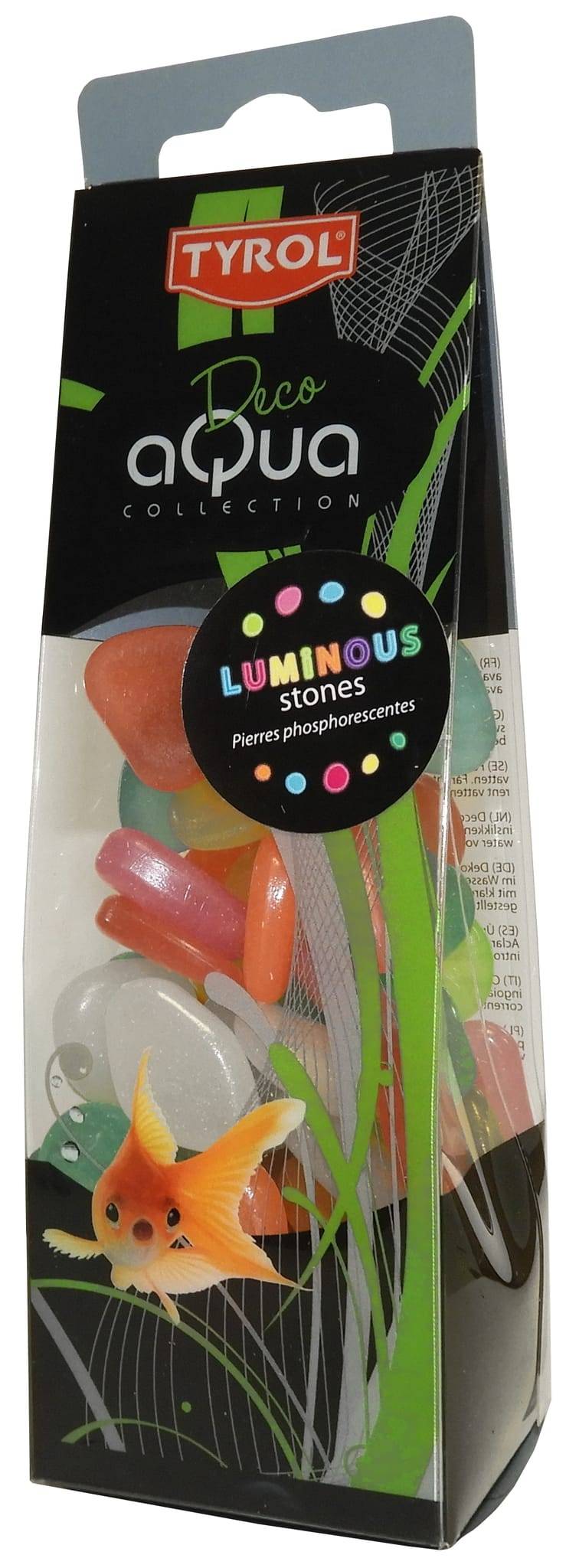 Galets phosphorescents multi-couleurs 170g - TYROL