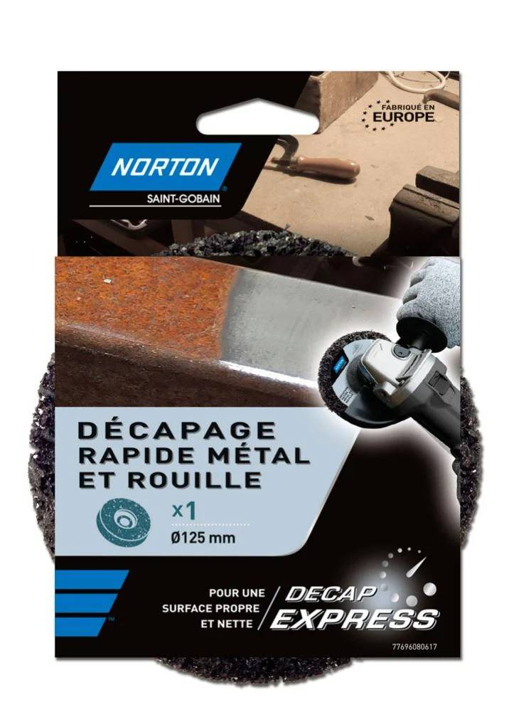 Disque décapant métal nylon Ø 125 mm NORTON