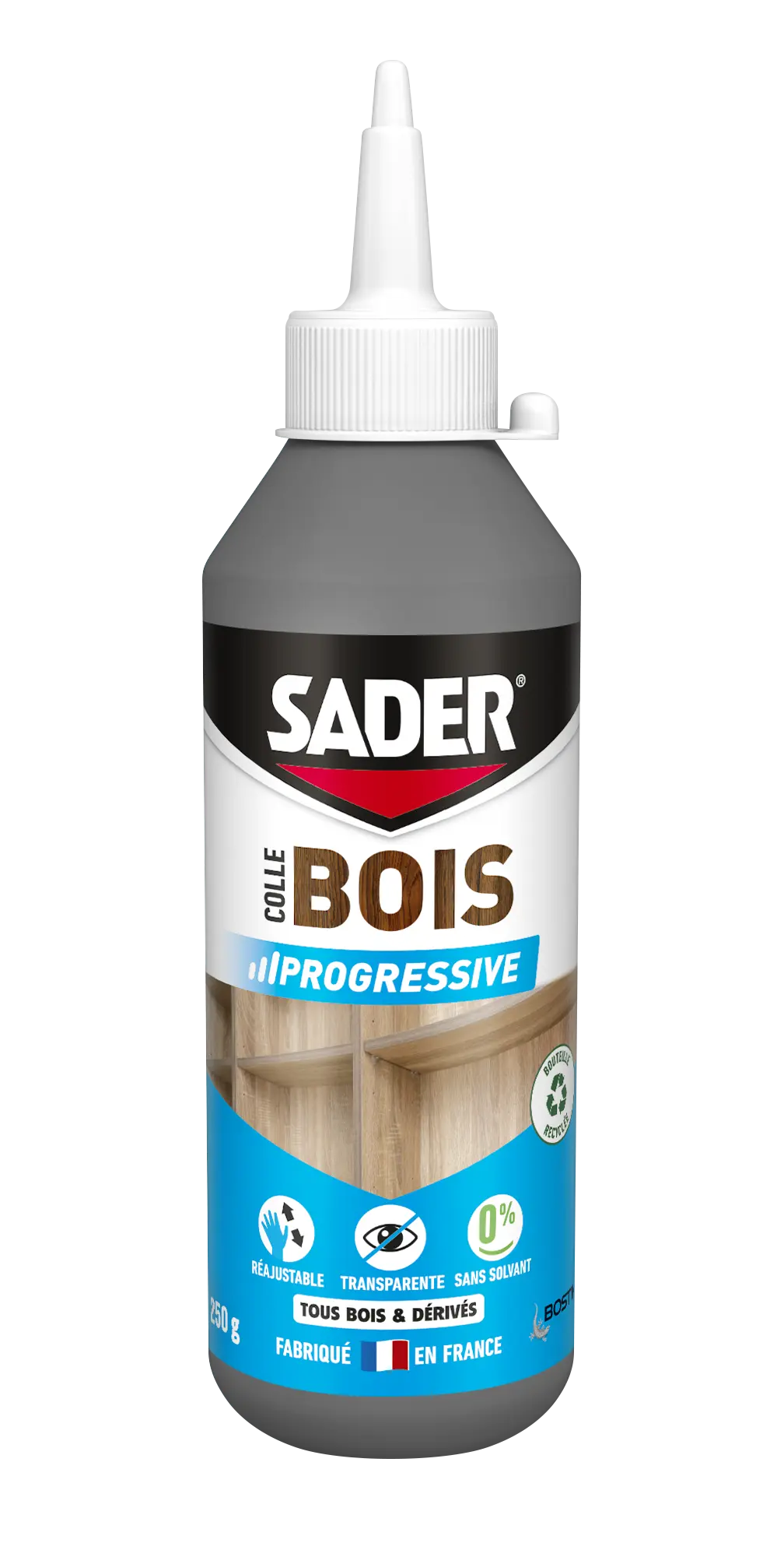 Colle bois vinylique prise progressive 250g – SADER